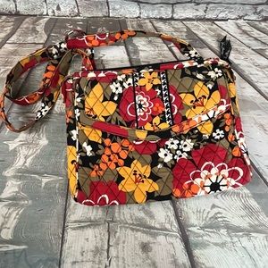 Vera Bradley Bittersweet Tablet Hipster Crossover Bag